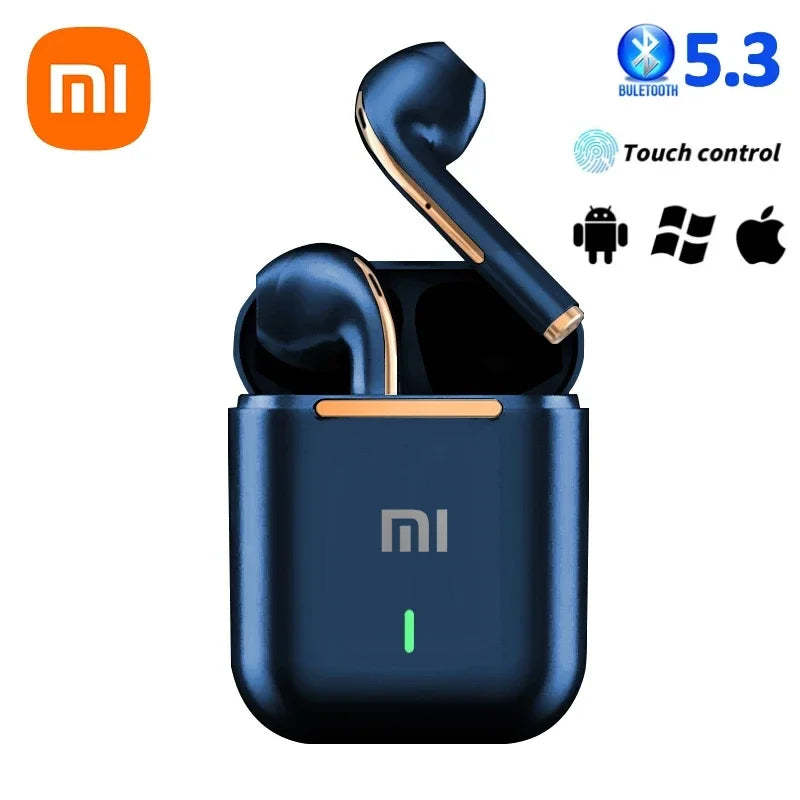 Xiaomi J18 Wireless Earphone Hifi In-Ear Stereo with Microphone Waterproof Bluetooth Touch Noise-Cancelling Various Headphones